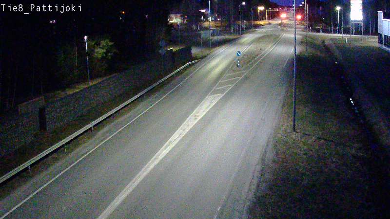 Weather Camera Image Väg 8 Raahe, Pattijoki, Raahe, Pohjois-Pohjanmaa