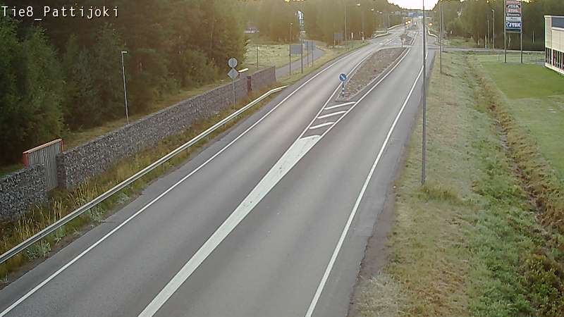 Kelikamerat Kuva Tie 8 Raahe, Pattijoki, Raahe, Pohjois-Pohjanmaa