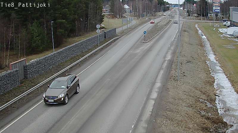 Kelikamerat Kuva Tie 8 Raahe, Pattijoki, Raahe, Pohjois-Pohjanmaa