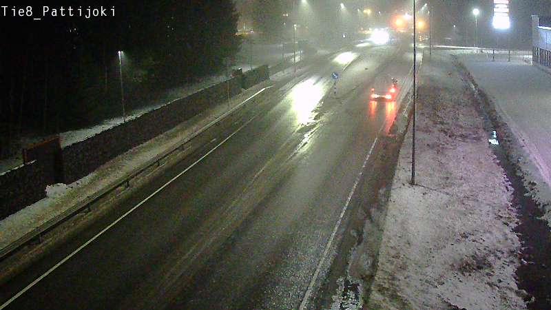 Weather Camera Image Väg 8 Raahe, Pattijoki, Raahe, Pohjois-Pohjanmaa