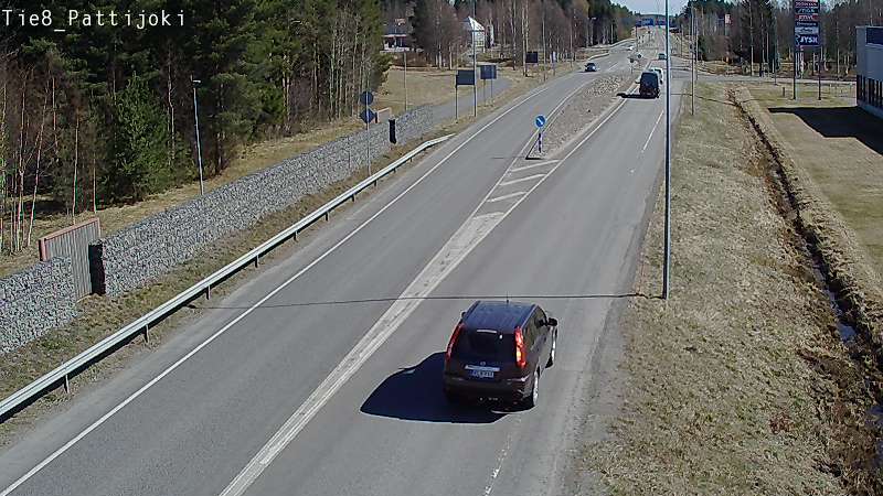 Kelikamerat Kuva Tie 8 Raahe, Pattijoki, Raahe, Pohjois-Pohjanmaa