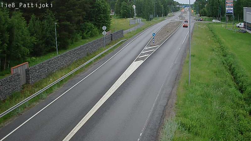 Kelikamerat Kuva Tie 8 Raahe, Pattijoki, Raahe, Pohjois-Pohjanmaa
