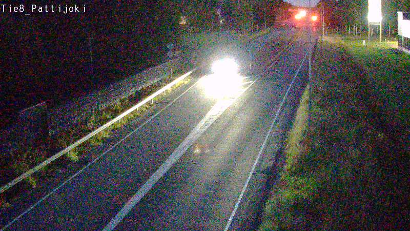 Weather Camera Image Road 8 Raahe, Pattijoki, Raahe, Pohjois-Pohjanmaa