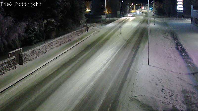 Weather Camera Image Road 8 Raahe, Pattijoki, Raahe, Pohjois-Pohjanmaa