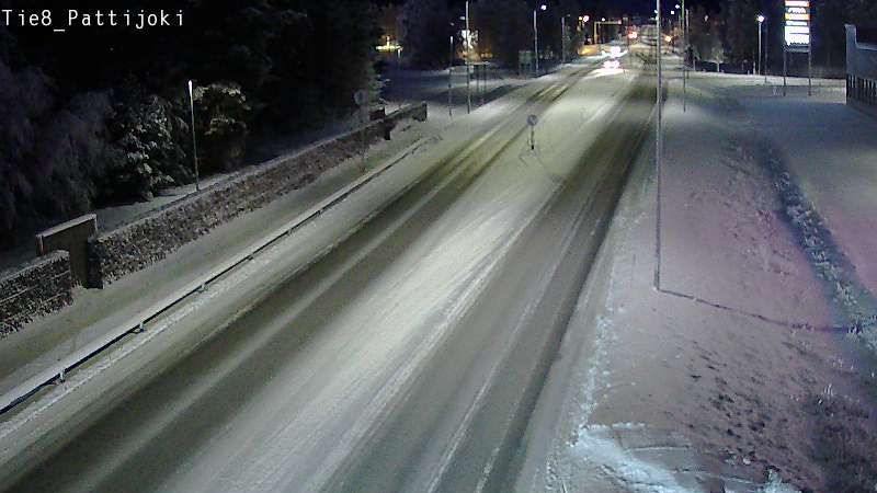 Weather Camera Image Road 8 Raahe, Pattijoki, Raahe, Pohjois-Pohjanmaa