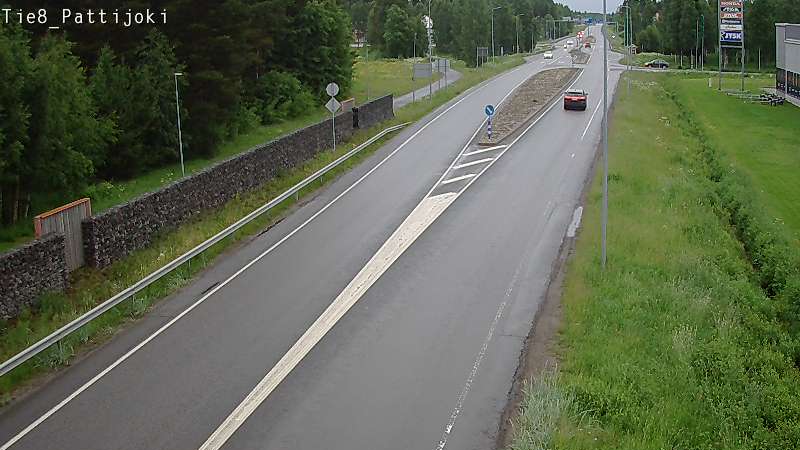 Weather Camera Image Road 8 Raahe, Pattijoki, Raahe, Pohjois-Pohjanmaa