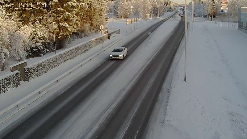 Weather Camera Image Road 8 Raahe, Pattijoki, Raahe, Pohjois-Pohjanmaa