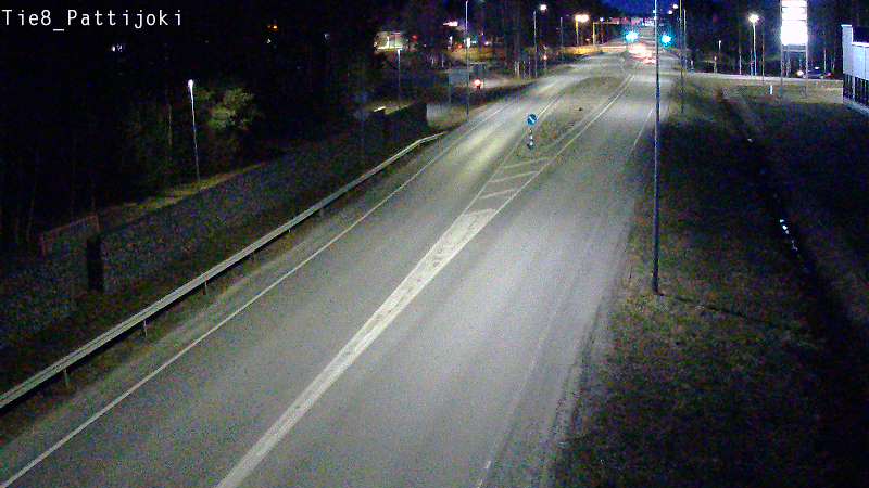 Weather Camera Image Väg 8 Raahe, Pattijoki, Raahe, Pohjois-Pohjanmaa