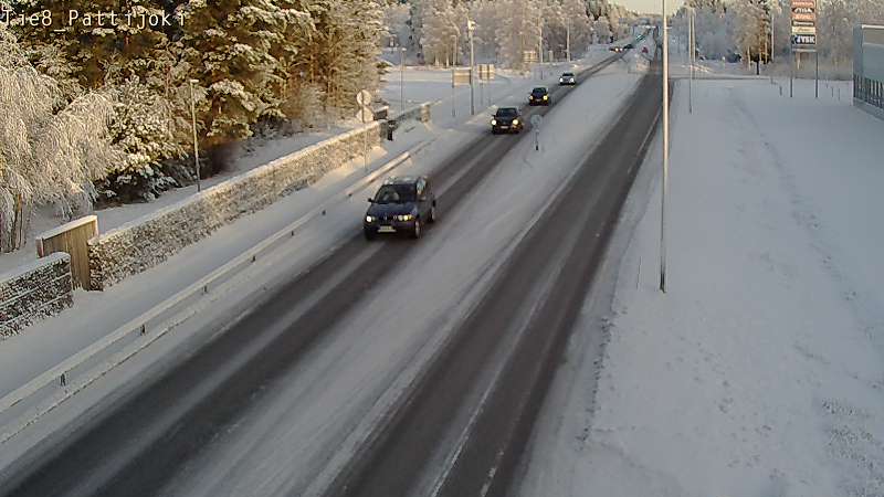 Weather Camera Image Road 8 Raahe, Pattijoki, Raahe, Pohjois-Pohjanmaa
