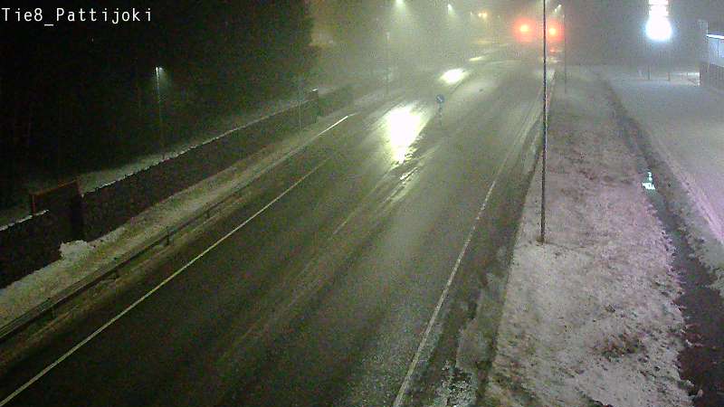 Weather Camera Image Väg 8 Raahe, Pattijoki, Raahe, Pohjois-Pohjanmaa