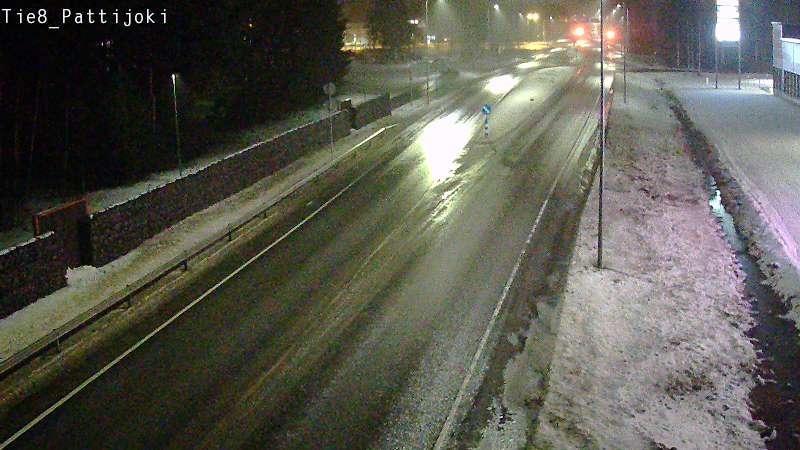 Weather Camera Image Väg 8 Raahe, Pattijoki, Raahe, Pohjois-Pohjanmaa
