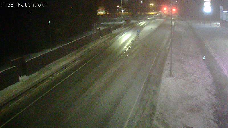 Weather Camera Image Road 8 Raahe, Pattijoki, Raahe, Pohjois-Pohjanmaa