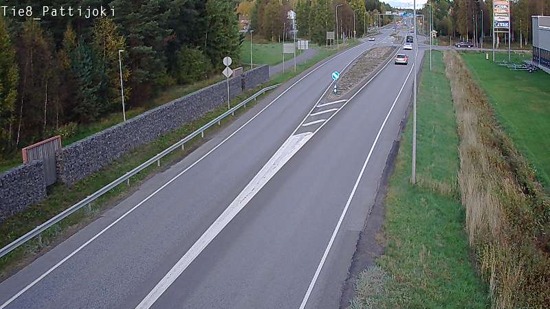 Kelikamerat Kuva Tie 8 Raahe, Pattijoki, Raahe, Pohjois-Pohjanmaa