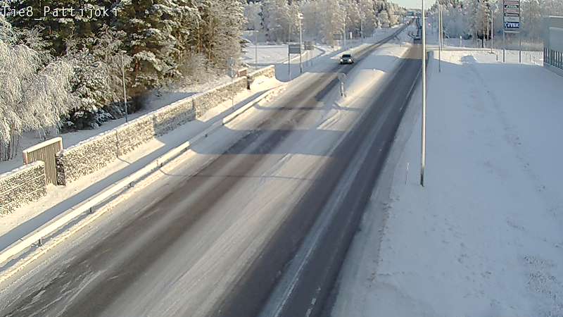Weather Camera Image Road 8 Raahe, Pattijoki, Raahe, Pohjois-Pohjanmaa