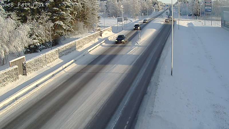 Weather Camera Image Road 8 Raahe, Pattijoki, Raahe, Pohjois-Pohjanmaa