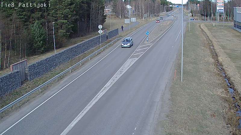 Kelikamerat Kuva Tie 8 Raahe, Pattijoki, Raahe, Pohjois-Pohjanmaa