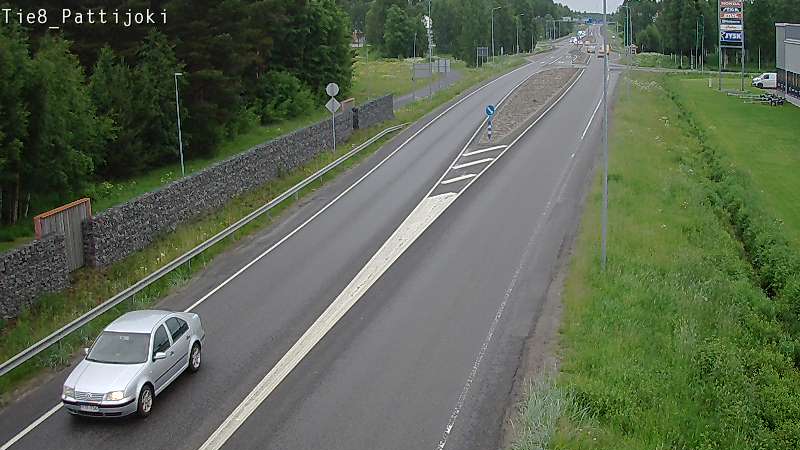 Kelikamerat Kuva Tie 8 Raahe, Pattijoki, Raahe, Pohjois-Pohjanmaa
