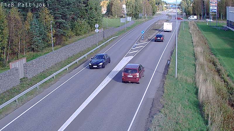 Kelikamerat Kuva Tie 8 Raahe, Pattijoki, Raahe, Pohjois-Pohjanmaa