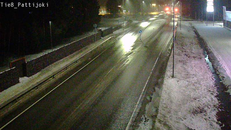 Weather Camera Image Väg 8 Raahe, Pattijoki, Raahe, Pohjois-Pohjanmaa