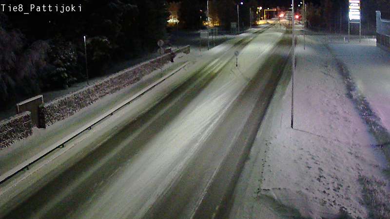 Weather Camera Image Väg 8 Raahe, Pattijoki, Raahe, Pohjois-Pohjanmaa