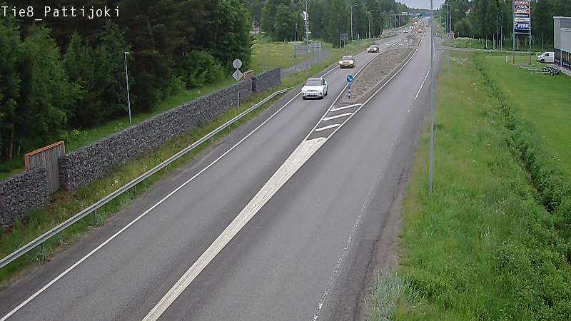 Kelikamerat Kuva Tie 8 Raahe, Pattijoki, Raahe, Pohjois-Pohjanmaa