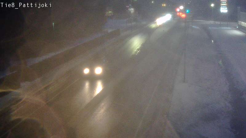 Weather Camera Image Road 8 Raahe, Pattijoki, Raahe, Pohjois-Pohjanmaa