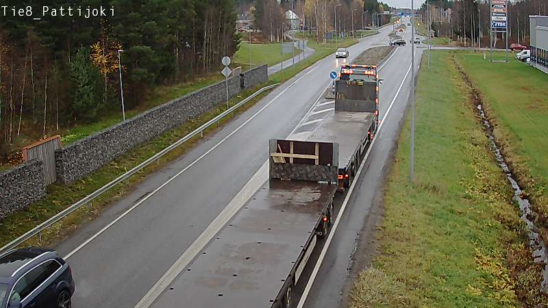 Kelikamerat Kuva Tie 8 Raahe, Pattijoki, Raahe, Pohjois-Pohjanmaa