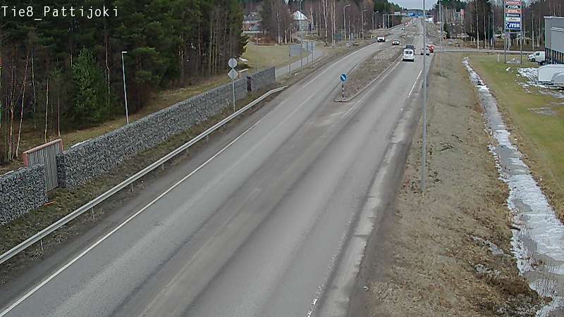 Kelikamerat Kuva Tie 8 Raahe, Pattijoki, Raahe, Pohjois-Pohjanmaa