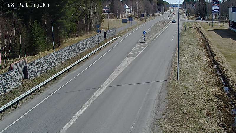 Kelikamerat Kuva Tie 8 Raahe, Pattijoki, Raahe, Pohjois-Pohjanmaa