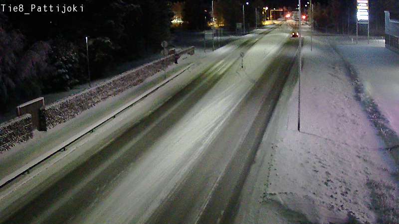 Weather Camera Image Väg 8 Raahe, Pattijoki, Raahe, Pohjois-Pohjanmaa