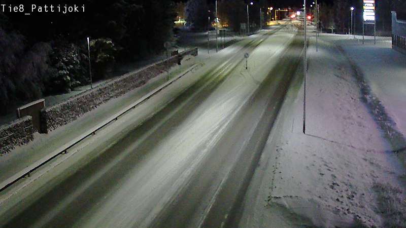 Weather Camera Image Road 8 Raahe, Pattijoki, Raahe, Pohjois-Pohjanmaa