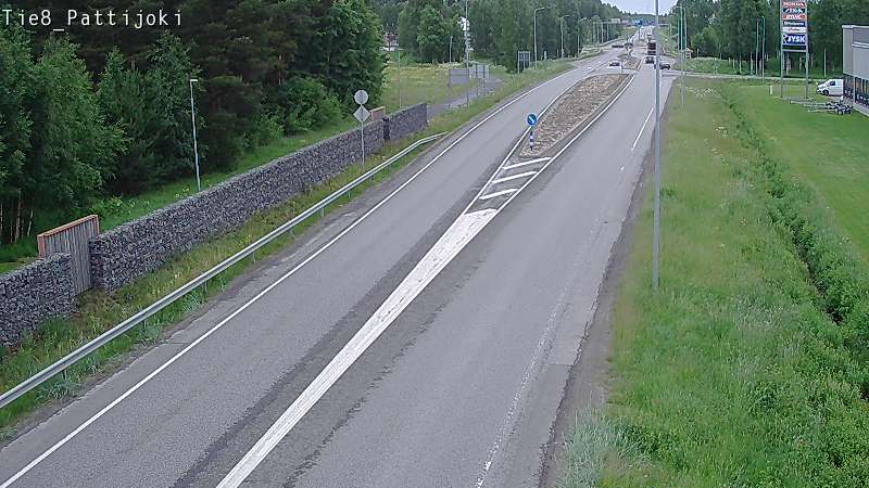 Kelikamerat Kuva Tie 8 Raahe, Pattijoki, Raahe, Pohjois-Pohjanmaa