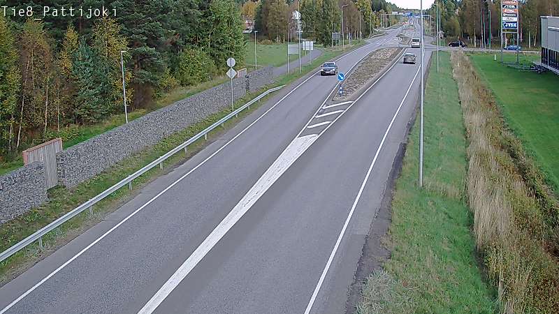 Kelikamerat Kuva Tie 8 Raahe, Pattijoki, Raahe, Pohjois-Pohjanmaa