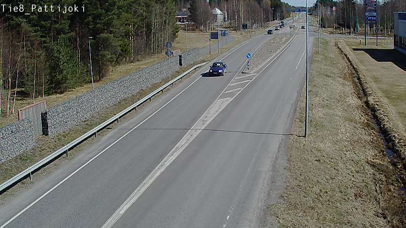 Kelikamerat Kuva Tie 8 Raahe, Pattijoki, Raahe, Pohjois-Pohjanmaa