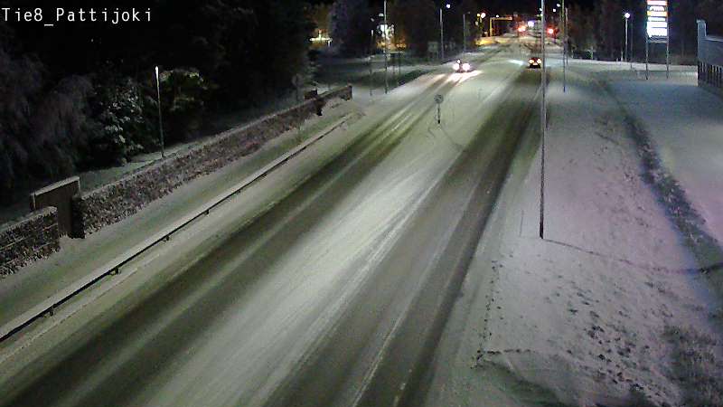 Weather Camera Image Road 8 Raahe, Pattijoki, Raahe, Pohjois-Pohjanmaa