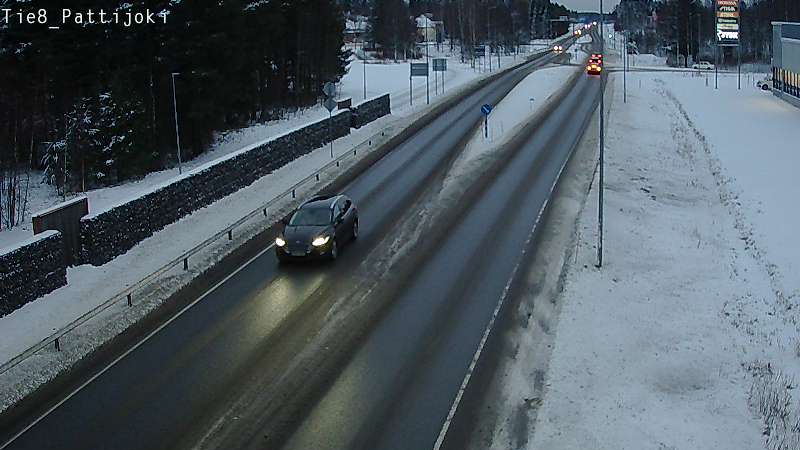 Kelikamerat Kuva Tie 8 Raahe, Pattijoki, Raahe, Pohjois-Pohjanmaa