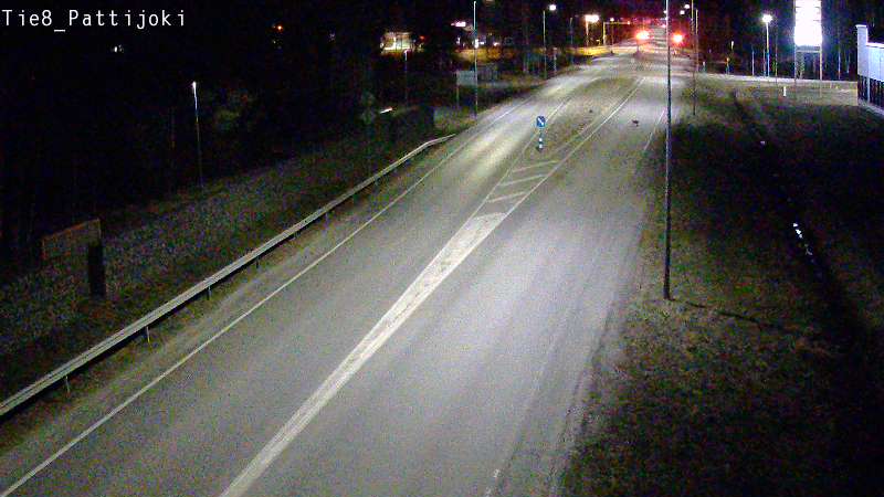 Weather Camera Image Väg 8 Raahe, Pattijoki, Raahe, Pohjois-Pohjanmaa