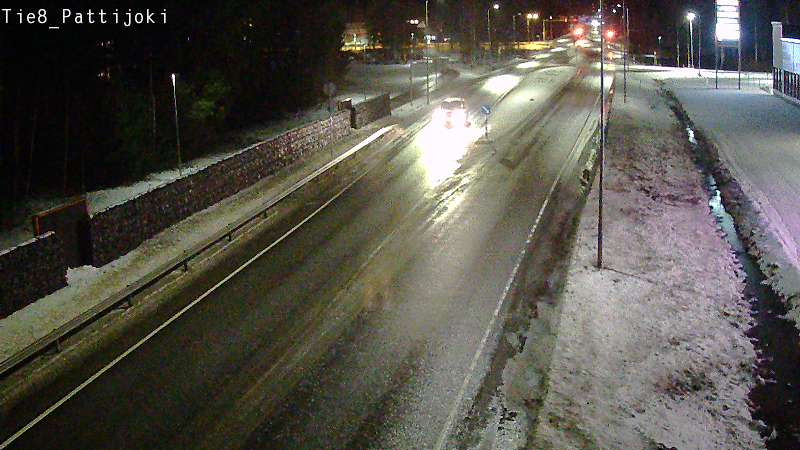 Weather Camera Image Väg 8 Raahe, Pattijoki, Raahe, Pohjois-Pohjanmaa