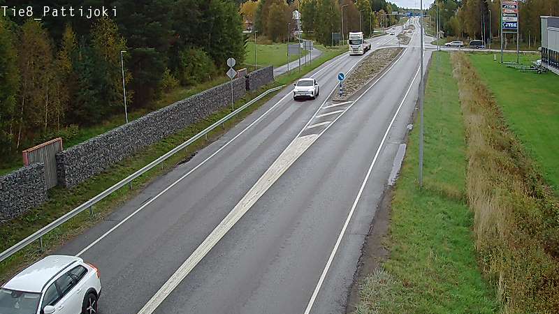 Kelikamerat Kuva Tie 8 Raahe, Pattijoki, Raahe, Pohjois-Pohjanmaa