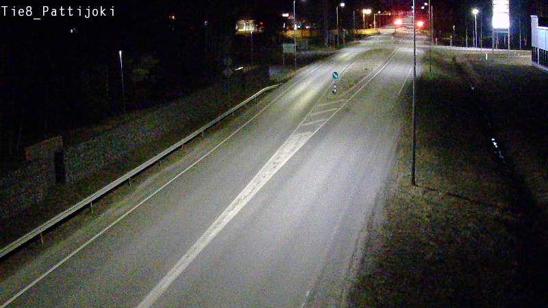 Weather Camera Image Väg 8 Raahe, Pattijoki, Raahe, Pohjois-Pohjanmaa
