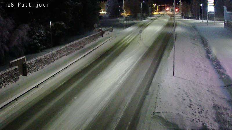 Weather Camera Image Road 8 Raahe, Pattijoki, Raahe, Pohjois-Pohjanmaa