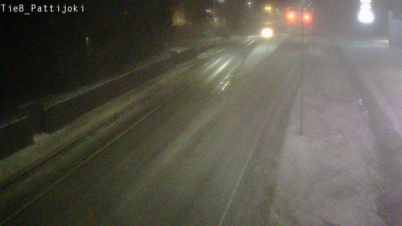 Weather Camera Image Road 8 Raahe, Pattijoki, Raahe, Pohjois-Pohjanmaa