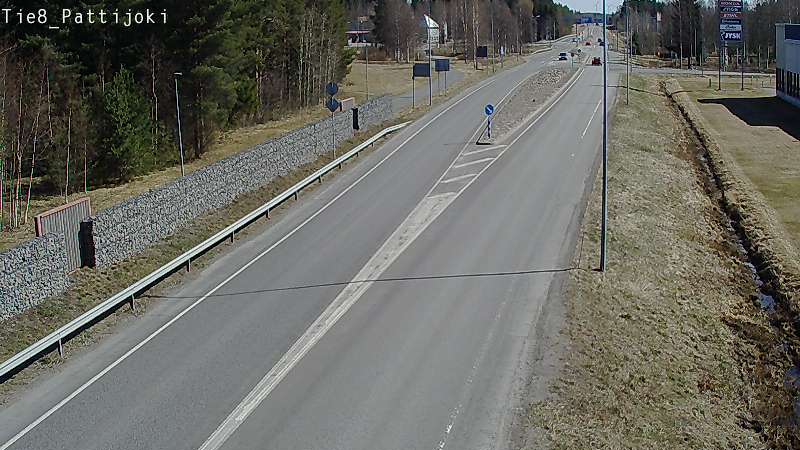 Kelikamerat Kuva Tie 8 Raahe, Pattijoki, Raahe, Pohjois-Pohjanmaa