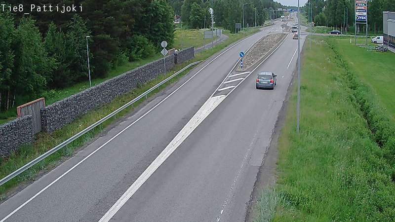 Kelikamerat Kuva Tie 8 Raahe, Pattijoki, Raahe, Pohjois-Pohjanmaa