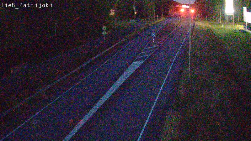 Weather Camera Image Road 8 Raahe, Pattijoki, Raahe, Pohjois-Pohjanmaa