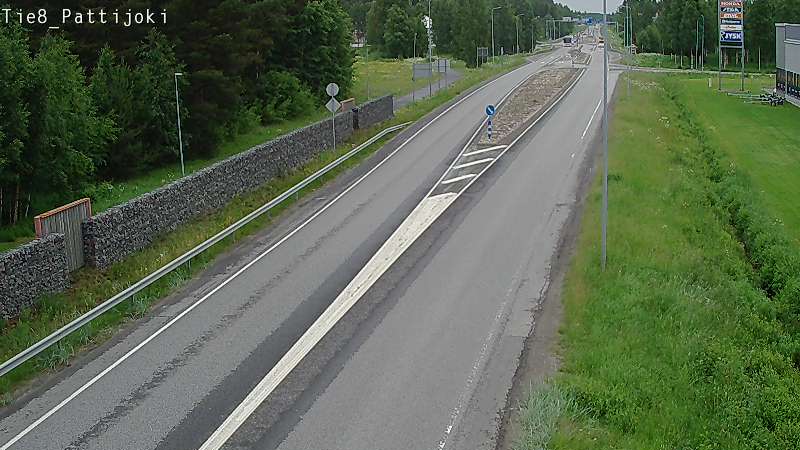 Kelikamerat Kuva Tie 8 Raahe, Pattijoki, Raahe, Pohjois-Pohjanmaa