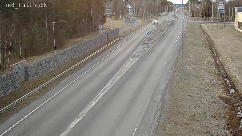 Kelikamerat Kuva Tie 8 Raahe, Pattijoki, Raahe, Pohjois-Pohjanmaa