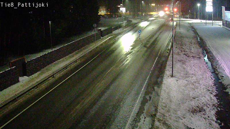Weather Camera Image Väg 8 Raahe, Pattijoki, Raahe, Pohjois-Pohjanmaa