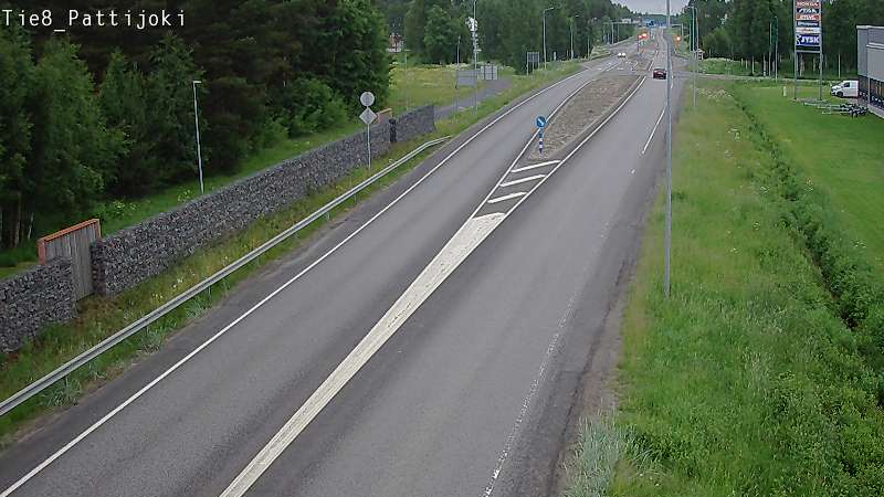 Kelikamerat Kuva Tie 8 Raahe, Pattijoki, Raahe, Pohjois-Pohjanmaa