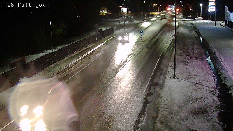 Weather Camera Image Väg 8 Raahe, Pattijoki, Raahe, Pohjois-Pohjanmaa